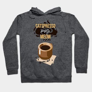 Catpresso purrfect for meow Hoodie